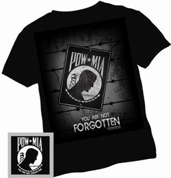 POW MIA You Are Not Forgotten T Shirt