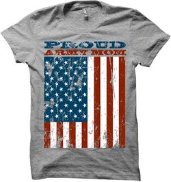 Proud Army Mom T Shirt