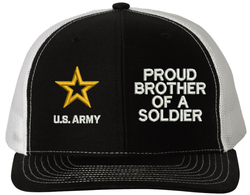 Proud Brother of a Soldier U.S. Army Mesh Back Cap
