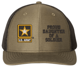 Proud Daughter of a Soldier U.S. Army Mesh Back Cap