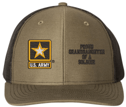 Proud Granddaughter of a Soldier U.S. Army Mesh Back Cap