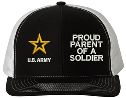 Proud Parent of a Soldier U.S. Army Mesh Back Cap
