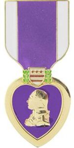 Purple Heart 1 5/8" Lapel Pin