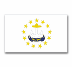 Rhode Island Flag and Seal Decals