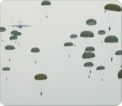 Ride to Normandy Range Mouse Pad