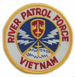 River Patrol Force Vietnam 4" Patch
