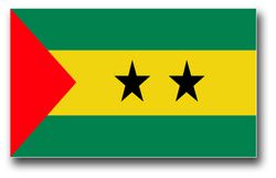 Sao - Tome Principe Flag Decal