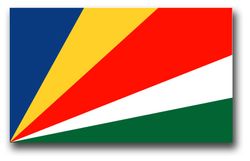 Seychelles Flag 5.5" Decal