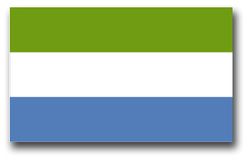 Sierra Leone Flag Decal