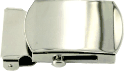 Silver Regulation Belt Buckle