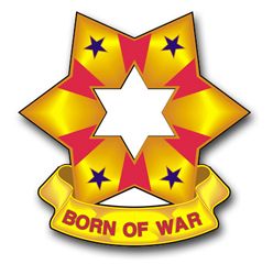 Sixth Army Unit Crest 5.5" Vinyl Transfer Decal