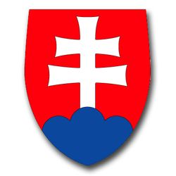 Slovakia Coats Of Arms 11.75" Decal