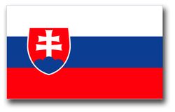 Slovakia Flag 10" Decal
