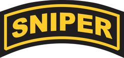 Sniper Tab Decal