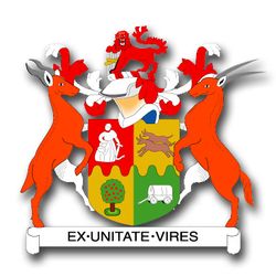 South Africa Coats Of Arms 5.5" Decal