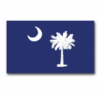 South Carolina Flag and Seal Decals