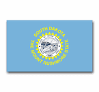 South Dakota Flag and Seal Decals