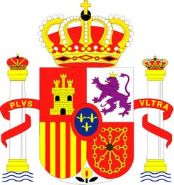 Spain Coats Of Arms 10" Decal