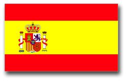 Spain Flag 8" Decal
