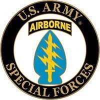 Special Forces Airborne 1 1/8" Lapel Pin