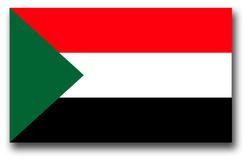 Sudan Flag 10" Decal