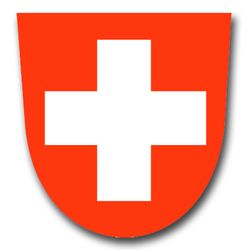 Switzerland Coats Of Arms 8" Decal