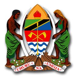 Tanzania Coats Of Arms 3.8" Decal