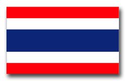 Thailand Flag 3.8" Decal