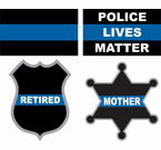 Thin Blue Line Decals