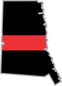 Thin Red Line Connecticut Firefighter Decal