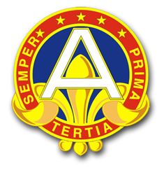 Third Army Unit Crest 3.8" Vinyl Transfer Decal