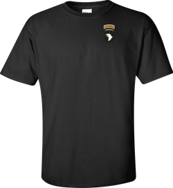 U.S. Army 101st Airborne Division With Ranger Tab T-shirt
