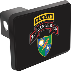 U.S. Army 2nd Battalion, 75th Ranger Regiment with Ranger Hitch Cover
