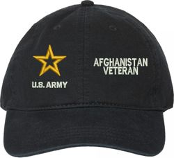 U.S. Army Afghanistan Veteran Unstructured Dad Cap