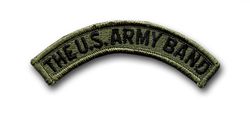 U.S. Army Band Subdued Military Tab