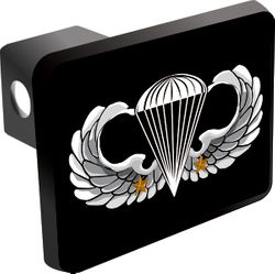 U.S. Army Basic 2 Combat Jump Wings Trailer Hitch Cover