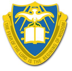 U.S. Army Chaplain Center and School Unit Crest Vinyl Transfer Decal