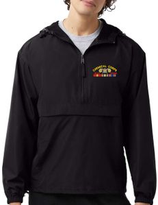 U.S. Army Chemical Corps Iraq Veteran Hooded Windbreaker