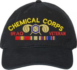 U.S. Army Chemical Corps Iraq Veteran Unstructured Dad Cap