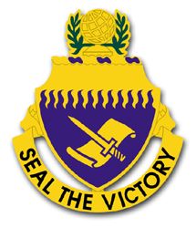U.S. Army Civil Affairs School Unit Crest 3.8" Vinyl Transfer Decal