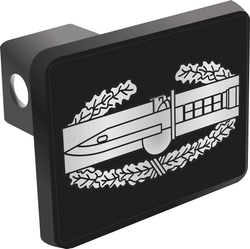 U.S. Army Combat Action Badge 1st Award Hitch Cover