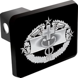 U.S. Army Combat Medical Fourth Award Badge Trailer Hitch Cover