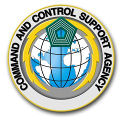 U.S. Army Command and Control Support Agency 11.75" Patch Vinyl Transfer Decal