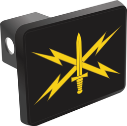 U.S. Army Cyber Corps Branch Hitch Cover