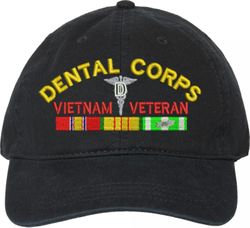 U.S. Army Dental Corps Vietnam Veteran Unstructured Dad Cap