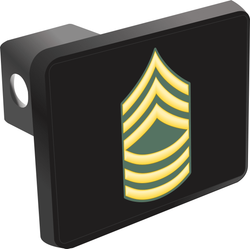 U.S. Army E-8 Master Sergeant Hitch Cover