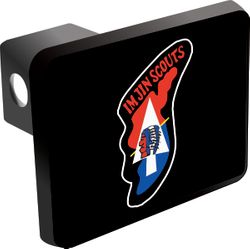 U.S. Army Imjin Scout Award Trailer Hitch Cover