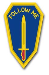 U.S. Army Infantry School Unit Crest 3.8" Vinyl Transfer Decal