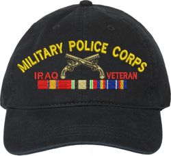 U.S. Army Military Police Corps Iraq Veteran Unstructured Dad Cap
