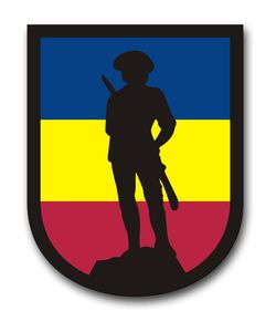 U.S. Army National Guard School Unit Crest 11.75" Vinyl Transfer Decal